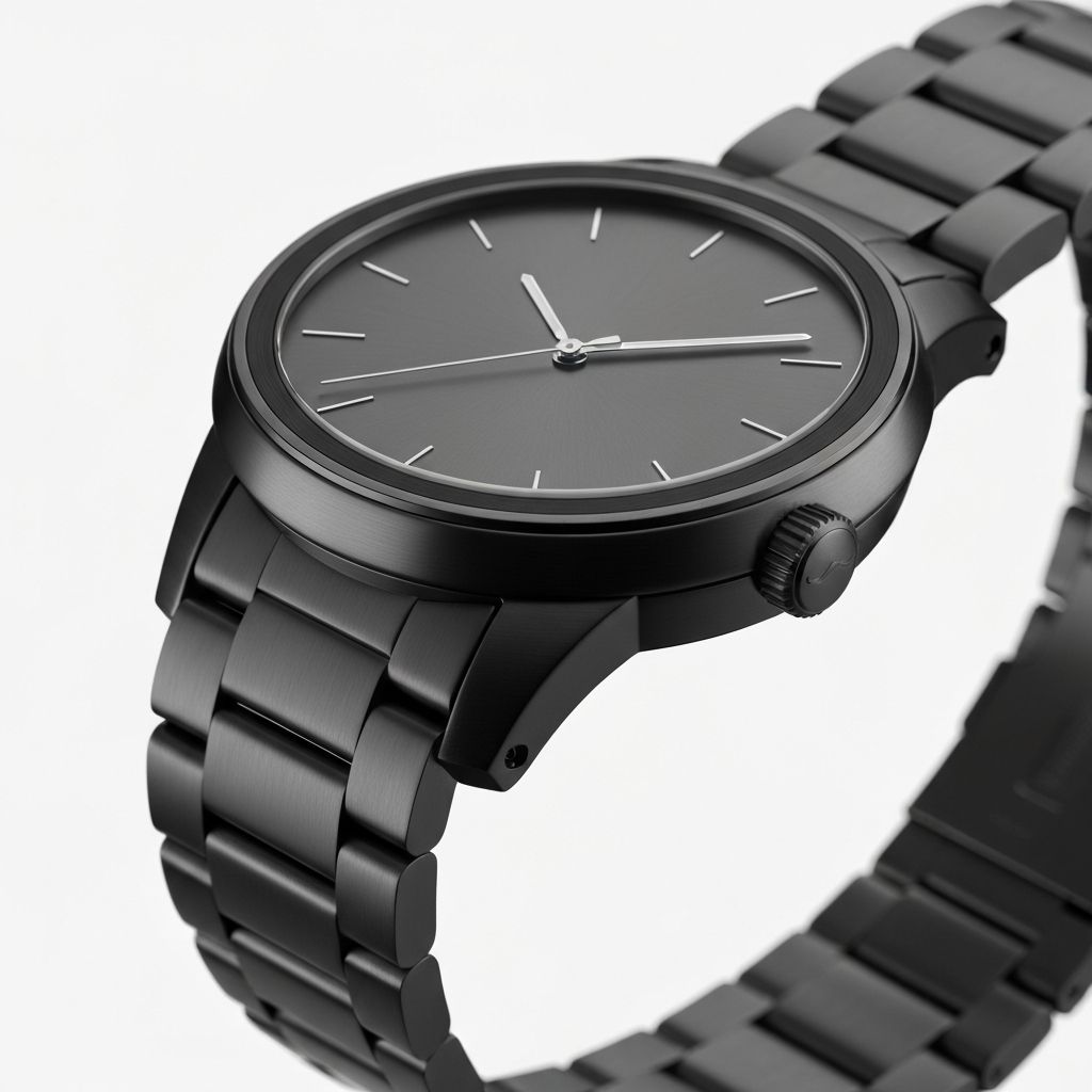 Luxury Smartwatch — Titanium
